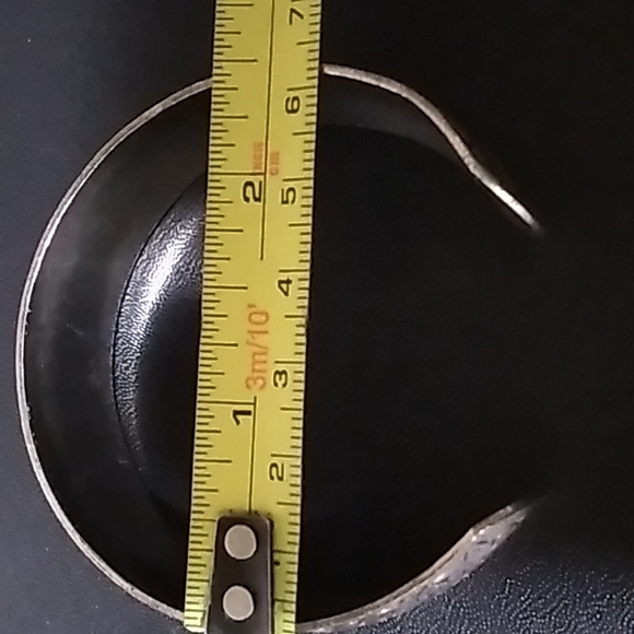 VINTAGE Flowers & Vines on Silver-like Bracelet - Picture 9 of 9